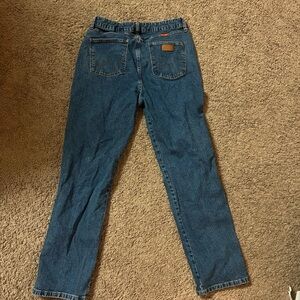 Wrangler Straight Leg Blue Jeans